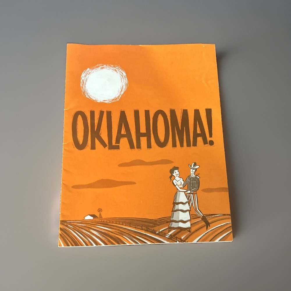 1972 Oklahoma! Robert Horton Sue Ane Langdon Vintage Theatre Souvenir Program